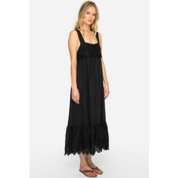 Johnny Was Love Mishti Black Sleeveless Sun Dress - Picture 2 of 3